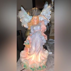 Vintage Angel music box, made by the San Francisco music box Company